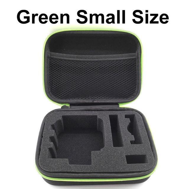 Easttowest Go Pro Accessories Protective Storage Bag Carry Case For Xiaomi Yi Go-Action Cameras-EASTTOWEST Zetto Store-green small size-Bargain Bait Box