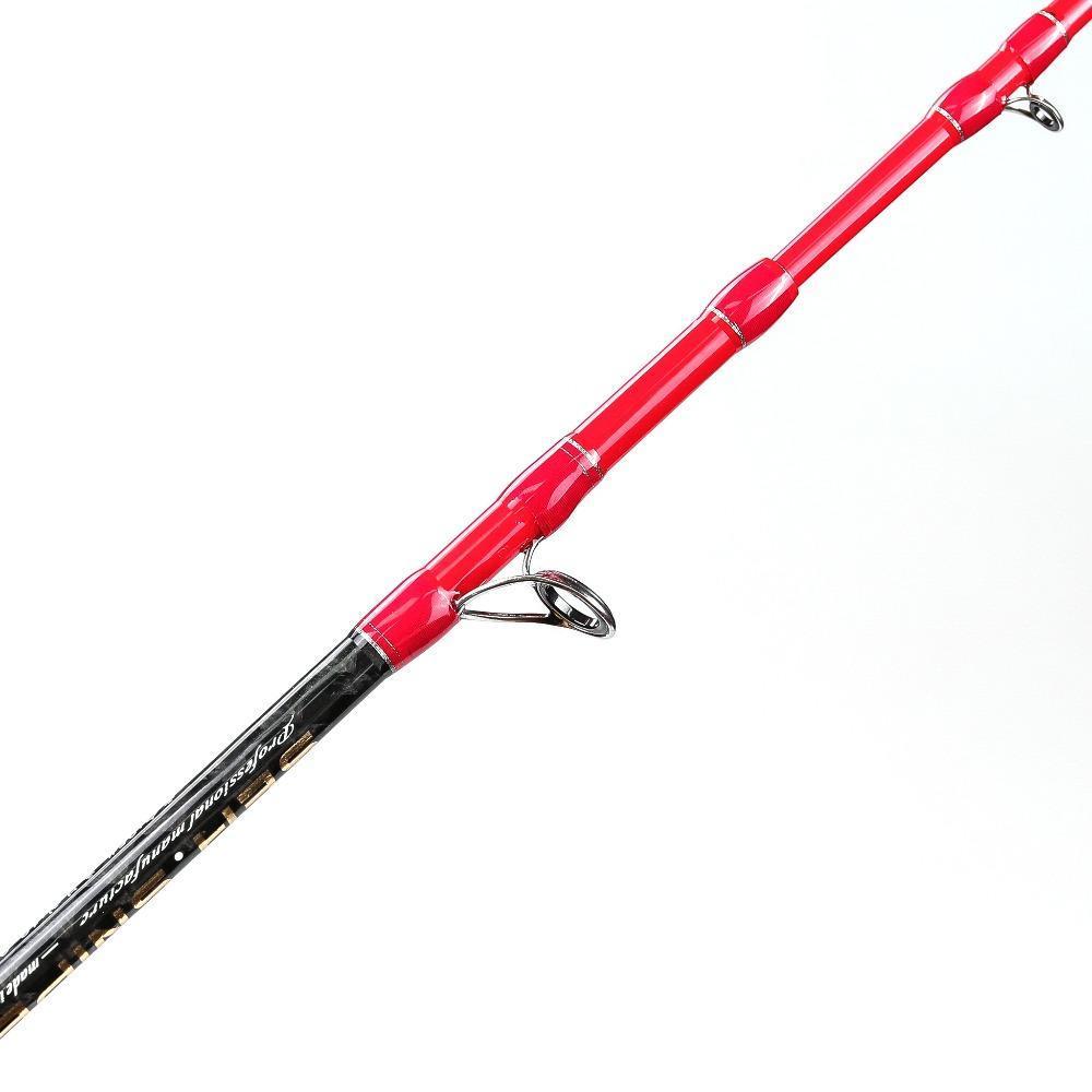 Ecooda Sea Sniper 1.35M Fishing Rod Drag Power 6Kg Raft Fishing Rod 2 Sections-Baitcasting Rods-AOTSURI Fishing Tackle Store-White-Bargain Bait Box
