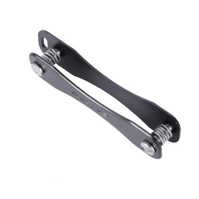 Edc Aluminum Hard Oxide Key Holder Clip Keys Organizer Folder Keychain Multi-Fun Sunday Shop-Black-Bargain Bait Box