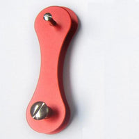 Edc Aluminum Hard Oxide Pocket Key Holder Clip Organizer Folder Keychain Outdoor-Topsniper Outdoor Store-Red-Bargain Bait Box