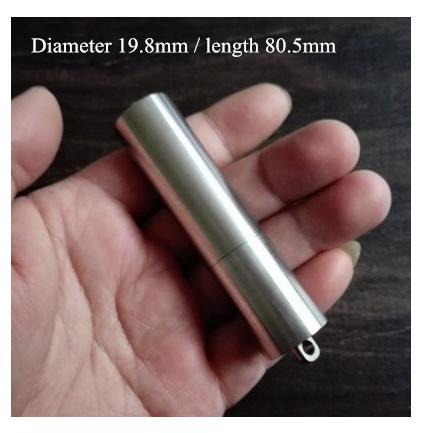 Edc Camping Survival Waterproof Pill Box Container 304 Stainless Steel-Bao Zhibao Outdoor Store-tedahao - XL-Bargain Bait Box