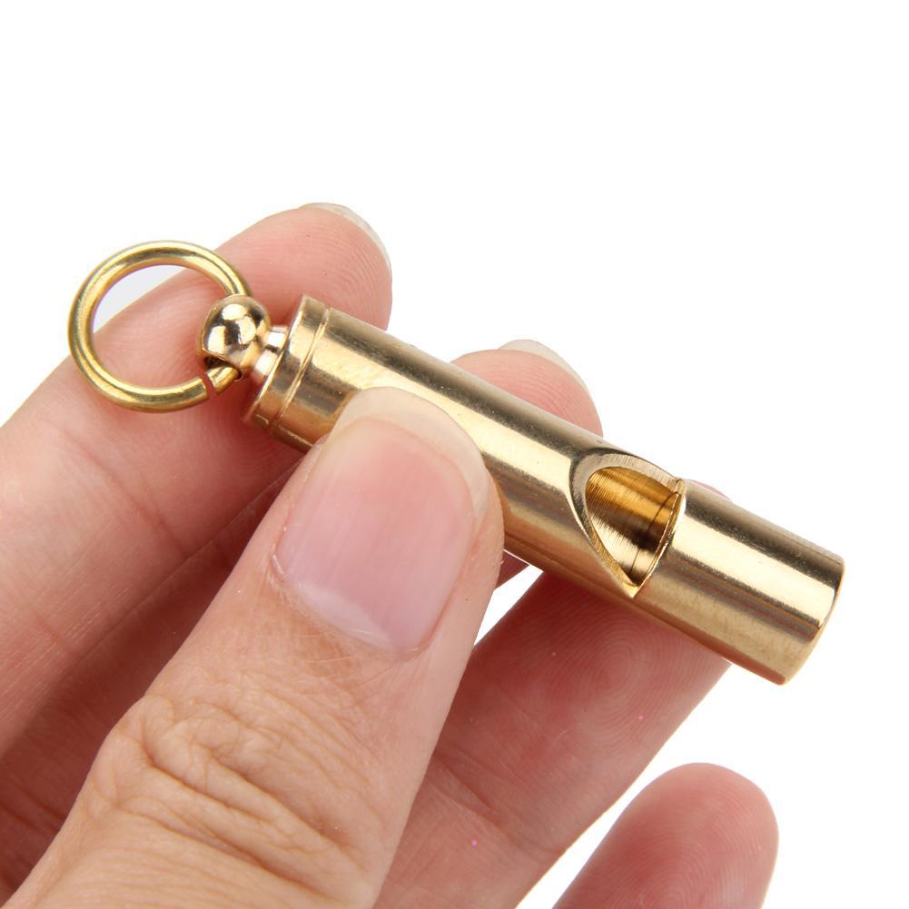 Edc Emergency Survival Whistle Keychain Aerial Screw Top Cap With Ring Durable-Sportsknowledge Store-Bargain Bait Box