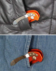 Edc Lightweight Folding Keys Organizer Holder Pocket Aluminum Key Holdear Key-EnjoyOutdoor Store-Green-Bargain Bait Box