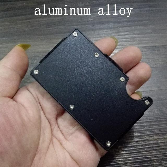 Edc Metal Money Clip Ultra-Thin Outdoor Portable Multi-Function High Capacity-Bao Zhibao Outdoor Store-Lvhejin-Grey-Bargain Bait Box