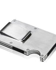 Edc Metal Money Clip Ultra-Thin Outdoor Portable Multi-Function High Capacity-Bao Zhibao Outdoor Store-MD-Silver-Bargain Bait Box