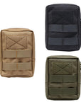 Edc Outdoor Military Tactical Bag Multifunctional 600D Tool Pouch Springs-Sport Unlimited-Khaki-Bargain Bait Box