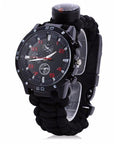 Edc Tactical Multi Outdoor Camping Survival Bracelet Watch Compass Rescue Rope-Younger - malls Store-A5-Bargain Bait Box