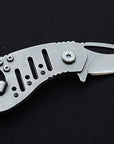 Edc Tool Survival Mini Retro Knife Outdoors Small Pocket Folding Stonewash-Holiday week Store-Bargain Bait Box