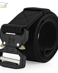 Edcgear Military Tactical Belt Mens Heavy Duty Army Combat Nylon Belts Strap-Monka Outdoor Store-Black-Bargain Bait Box