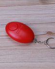 Egg Shaped Personal Alarm Key Chain Panic Rape Attack Safety Security Alarm-gigibaobao-Pink-Bargain Bait Box