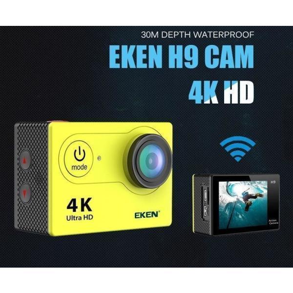 Eken H9 H9R Ultra Hd 4K Action Camera 30M Waterproof 2.0&#39; Screen 1080P Sport-Action Cameras-China Bay Co., Ltd.-h9 black-SET1-Bargain Bait Box