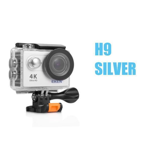 Eken H9 H9R Ultra Hd 4K Action Camera 30M Waterproof 2.0&#39; Screen 1080P Sport-Action Cameras-China Bay Co., Ltd.-h9 sliver-SET1-Bargain Bait Box