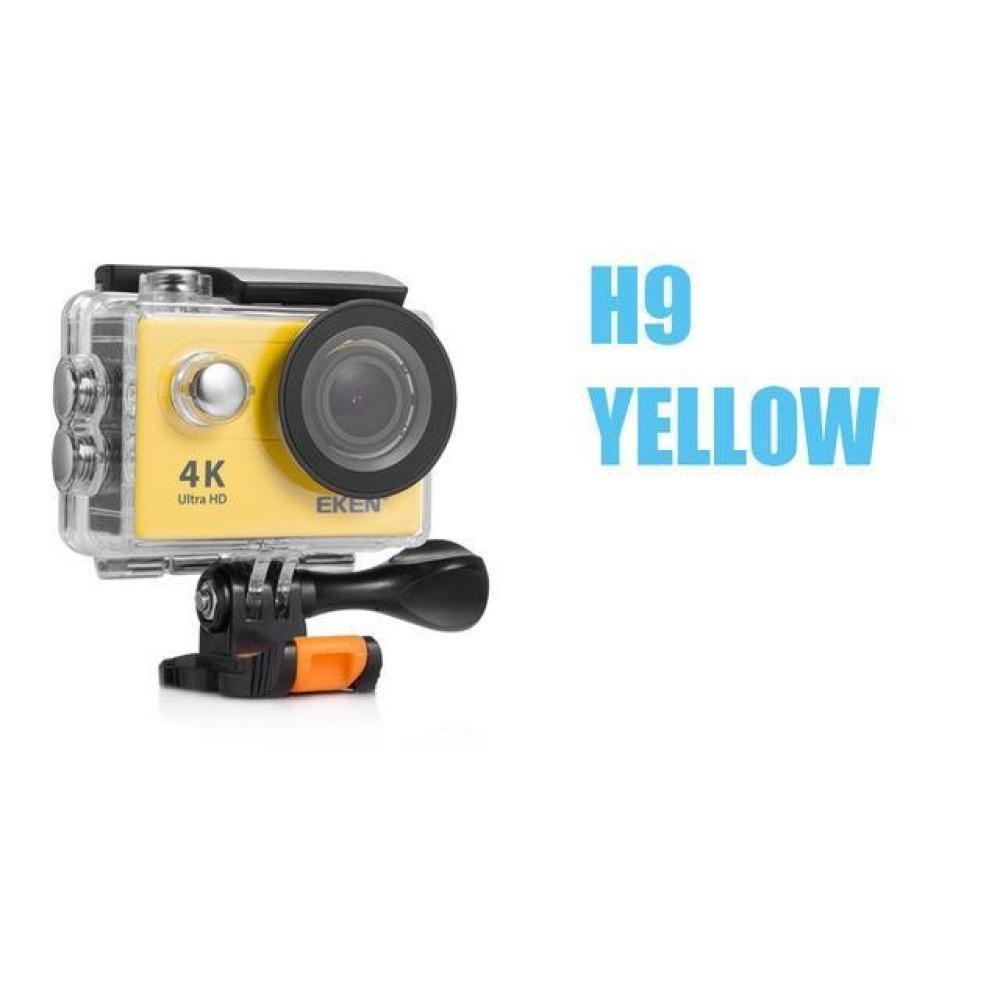 Eken H9 H9R Ultra Hd 4K Action Camera 30M Waterproof 2.0&#39; Screen 1080P Sport-Action Cameras-China Bay Co., Ltd.-h9 yellow-SET1-Bargain Bait Box