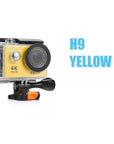 Eken H9 H9R Ultra Hd 4K Action Camera 30M Waterproof 2.0' Screen 1080P Sport-Action Cameras-China Bay Co., Ltd.-h9 yellow-SET1-Bargain Bait Box