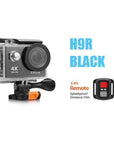 Eken H9 H9R Ultra Hd 4K Action Camera 30M Waterproof 2.0' Screen 1080P Sport-Action Cameras-China Bay Co., Ltd.-h9r black-SET1-Bargain Bait Box