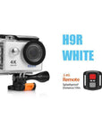 Eken H9 H9R Ultra Hd 4K Action Camera 30M Waterproof 2.0' Screen 1080P Sport-Action Cameras-China Bay Co., Ltd.-h9r white-SET1-Bargain Bait Box