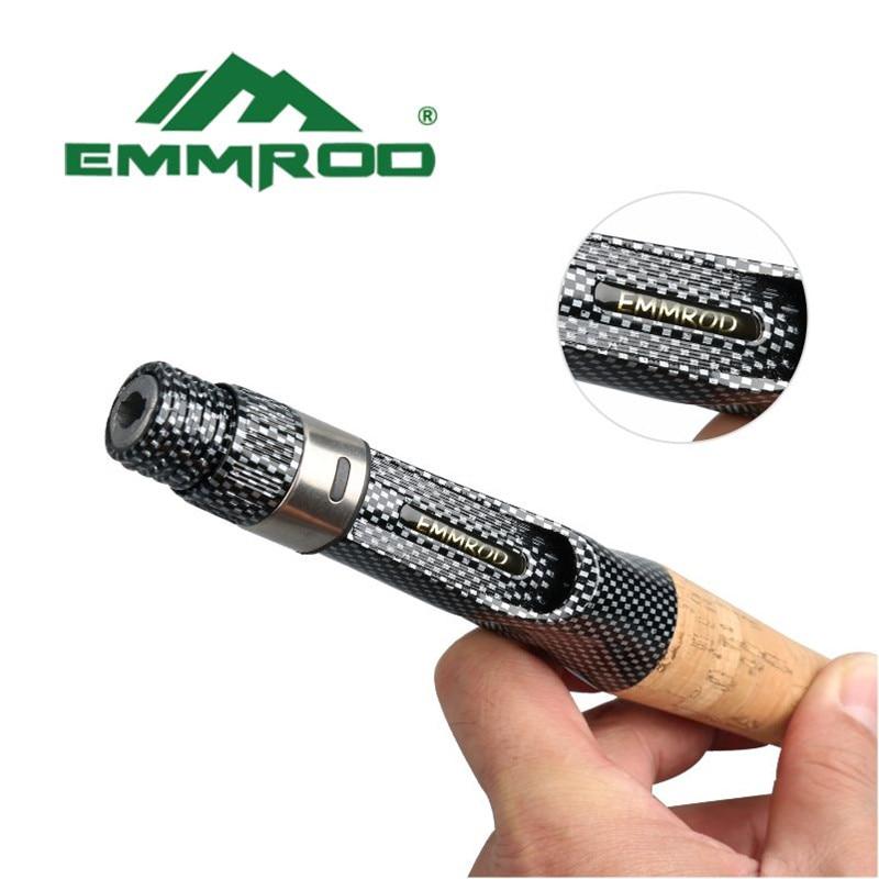 Emmrod Stainless Portable Fishing Pole Rod Spinning Fish Hand Fishing Tackle Sea Rod Ice Fishing rod Boat/Raft Rod Rock Rod MZ|boat cover|rod flowerboating tubes that fly-Ice Fishing Rods-EMMROD Official Store-White-Bargain Bait Box