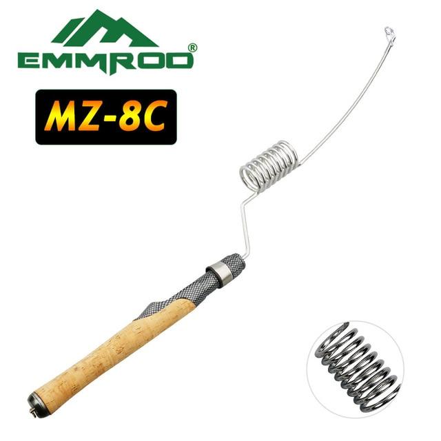 Emmrod Stainless Portable Fishing Pole Rod Spinning Fish Hand Fishing Tackle Sea Rod Ice Fishing rod Boat/Raft Rod Rock Rod MZ|boat cover|rod flowerboating tubes that fly-Ice Fishing Rods-EMMROD Official Store-Light Yellow-Bargain Bait Box