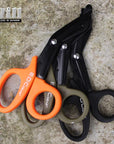 Emt Emergency Scissors Survival Rescue Scissors With The Tooth For Nylon Cloth-Will and Jenny-Green-Bargain Bait Box