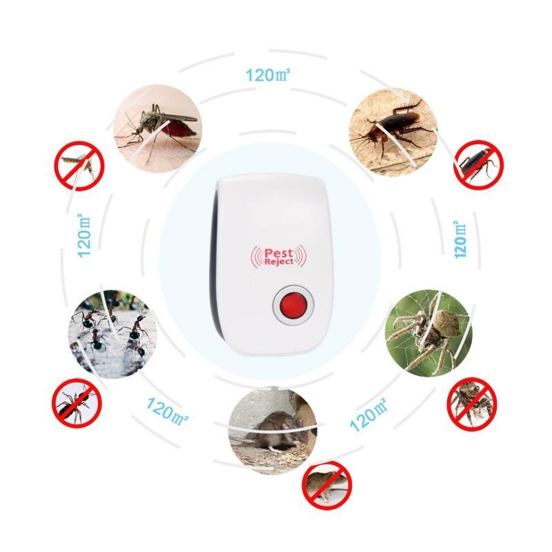 Enhanced Version Electronic Ultrasonic Anti Mosquito Insect Repeller Rat Mouse-Workout1 Store-Bargain Bait Box