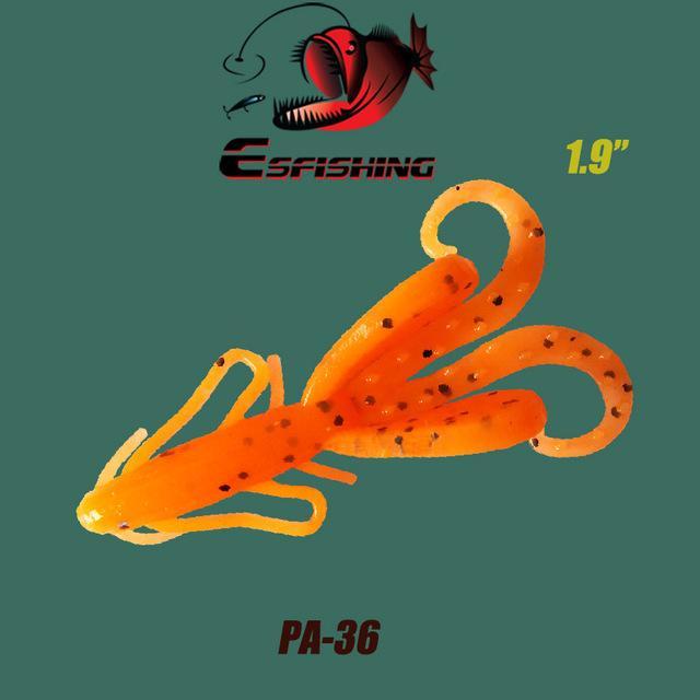 Esfishing Artificial Shrimp 10Pcs 4.8Cm/1.2G Hogy Hog 1.9&quot; Fishing Lures Soft-Esfishing Lure Store-PA36-Bargain Bait Box