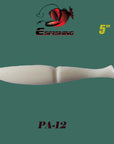Esfishing Fishing Lure Soft Bait One Up Shad Easy Shiner 5" 4Pcs 12.5Cm/18.5G-Esfishing Lure Store-PA12-Bargain Bait Box