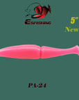 Esfishing Fishing Lure Soft Bait One Up Shad Easy Shiner 5" 4Pcs 12.5Cm/18.5G-Esfishing Lure Store-PA24-Bargain Bait Box
