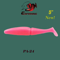 Esfishing Fishing Lure Soft Bait One Up Shad Easy Shiner 5" 4Pcs 12.5Cm/18.5G-Esfishing Lure Store-PA24-Bargain Bait Box