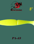 Esfishing Fishing Lure Soft Bait One Up Shad Easy Shiner 5" 4Pcs 12.5Cm/18.5G-Esfishing Lure Store-PA43-Bargain Bait Box