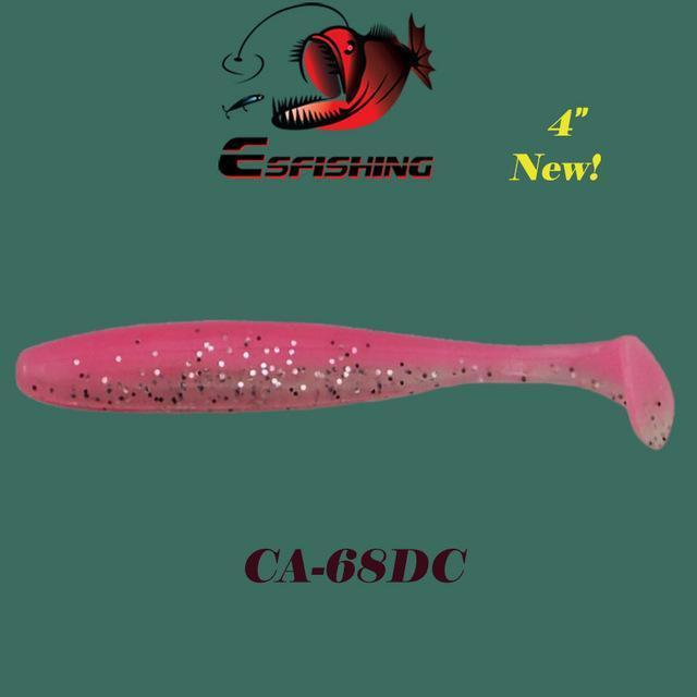 Esfishing Fishing Lure Soft Es Easy Shiner 4"6Pcs 10Cm/6G Crankbait Lure-Esfishing-CA68DC-Bargain Bait Box