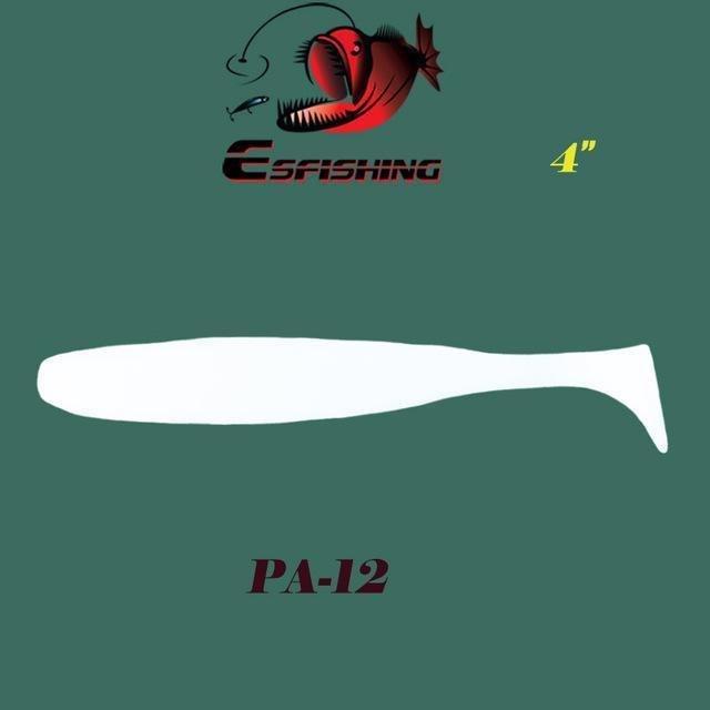 Esfishing Fishing Lure Soft Es Easy Shiner 4"6Pcs 10Cm/6G Crankbait Lure-Esfishing-PA12-Bargain Bait Box