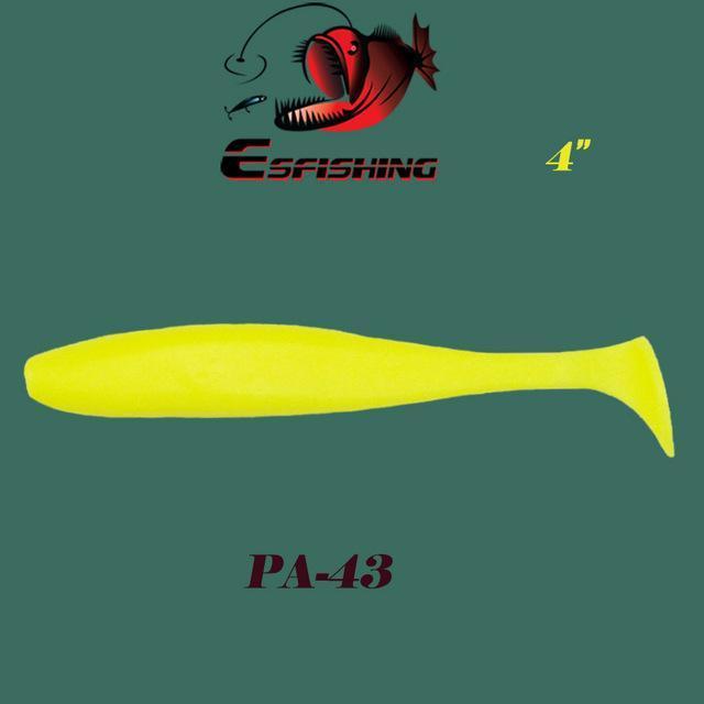 Esfishing Fishing Lure Soft Es Easy Shiner 4"6Pcs 10Cm/6G Crankbait Lure-Esfishing-PA43-Bargain Bait Box