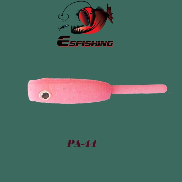 Esfishing Mon Shad 1.2" Fishing Lures Soft Silicone Bait Smell Ice Fishing 12Pcs-Esfishing Lure Store-PA44-Bargain Bait Box