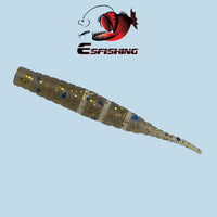 Esfishing Worm Ice Fishing Bait Soft Lure 20Pcs 4.2Cm/0.5G Polaris 1.7" Winter-Esfishing Lure Store-CA35-Bargain Bait Box
