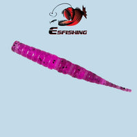 Esfishing Worm Ice Fishing Bait Soft Lure 20Pcs 4.2Cm/0.5G Polaris 1.7" Winter-Esfishing Lure Store-PA12-Bargain Bait Box