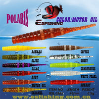 Esfishing Worm Ice Fishing Bait Soft Lure 20Pcs 4.2Cm/0.5G Polaris 1.7" Winter-Esfishing Lure Store-PA12-Bargain Bait Box