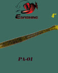 Esfishing Worms 10Pcs 10Cm/2.9G Fishing Lure Soft Cutty 4" Swimbait Lifelike-Esfishing Lure Store-PA01-Bargain Bait Box