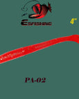 Esfishing Worms 10Pcs 10Cm/2.9G Fishing Lure Soft Cutty 4" Swimbait Lifelike-Esfishing Lure Store-PA02-Bargain Bait Box