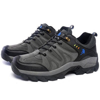 Est Men Outdoor Hiking Shoes High Quality Lace Up Male Trekking Shoes-Shop3121008 Store-Gray-6-Bargain Bait Box