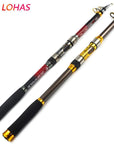 Exclusive Carbon Fiber Telescopic Fishing Rod 2.1/2.4/2.7/3.0/3.6M High-Telescoping Fishing Rods-Bargain Bait Box-Dark Grey-2.1 m-Bargain Bait Box