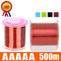 Extreme Strong 500M Colorful Monofilament Linha Daiwa Nylon Fishing Line 500M-Sequoia Outdoor Co., Ltd-1 pcs clear-0.4-Bargain Bait Box
