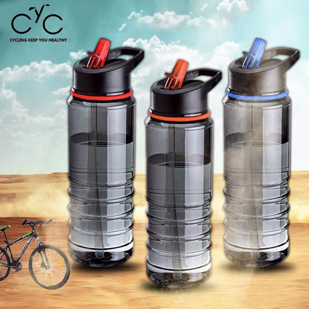 Eyci 750Ml Bike Water Bottle Random Color Straw Drink Sport Gym Bicycle-Cycling~Keep you heathy Store-Bargain Bait Box