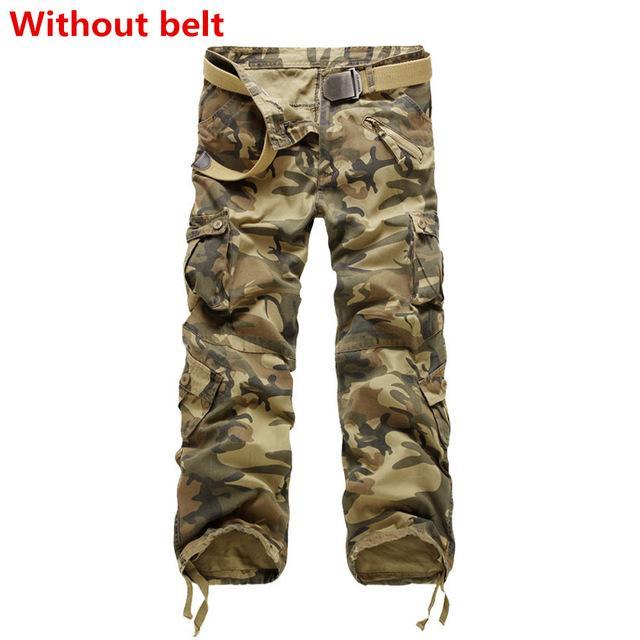 Facecozy Men Autumn Tactical Military Sports Pant Male Outdoor Multi-Pockets-Facecozy Official Store-Tu yellow Camouflage-29-Bargain Bait Box