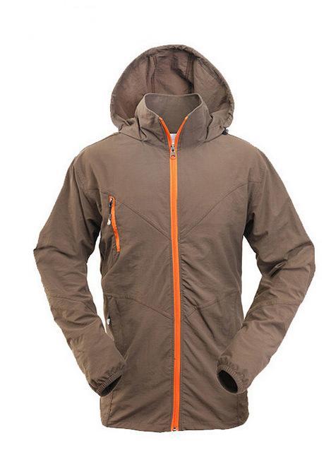 Facecozy Men Summer Outdoor Camping Jacket Quick Dry Fishing Clothes-Facecozy Official Store-men coffee-XXS-Bargain Bait Box