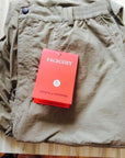 Facecozy Men Summer Quick Dry Pants Uv Protection Removable To Hiking Shorts-fishing pants-Facecozy Official Store-Khaki-S-Bargain Bait Box