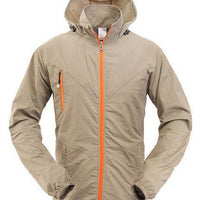 Facecozy Men Summer Sun Uv Protection Hooded Jacket Male Quick Dry Hiking-World Outdoor Store-men khaki-XXS-Bargain Bait Box