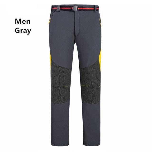 Facecozy Women&amp;Men Summer Fast Dry Fishing Pants Outdoor Patchwork-Facecozy Official Store-Men gray-S-Bargain Bait Box