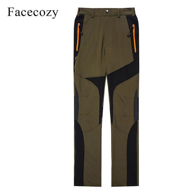 Facecozy Women'S Summer Hiking Pants Waterproof Quick Dry Outdoor Trousers-fishing pants-Facecozy Official Store-Army Green-S-Bargain Bait Box