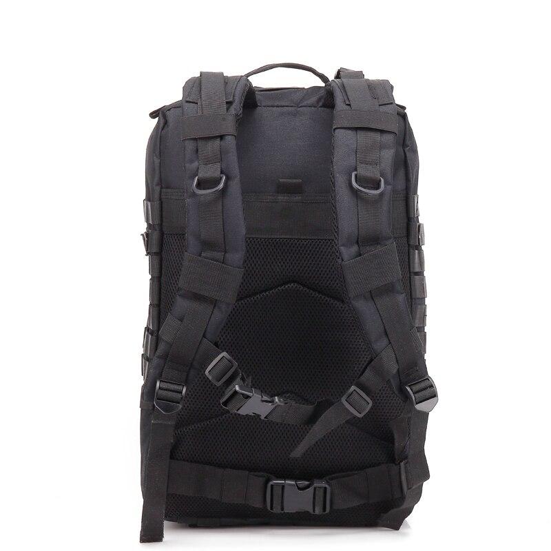 Fafair 45L Army Tactical Military Backpack Assault Tactical Infantry Rucksack-Climbing Bags-FAFAIR Store-Black-50 - 70L-China-Bargain Bait Box