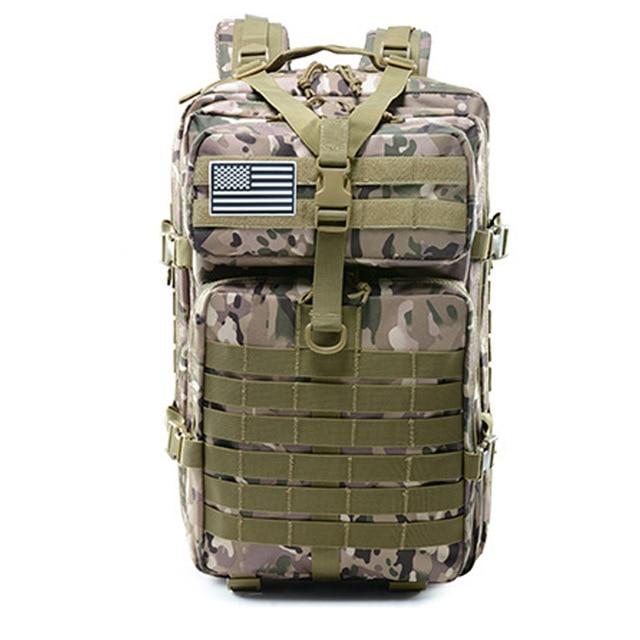 Fafair 45L Army Tactical Military Backpack Assault Tactical Infantry Rucksack-Climbing Bags-FAFAIR Store-CP-50 - 70L-China-Bargain Bait Box